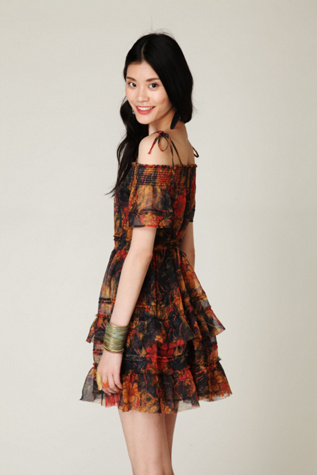 FP ONE Off Shoulder Print Dress