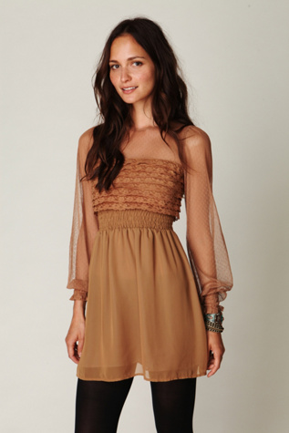 Vintage Lace Long Sleeve Dress