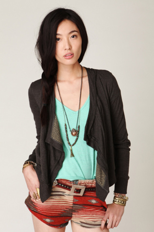 Lined Drapey Cardigan