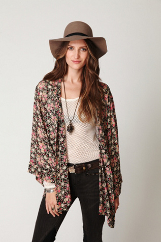Printed Kimono