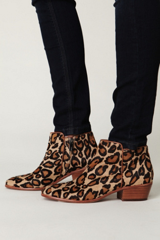 Petty Leopard Ankle Boot