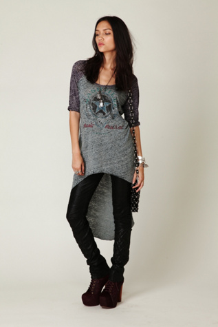We The Free Graphic Baseball Raglan Tee