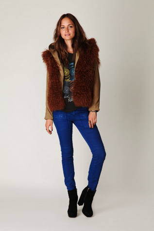 FP Utility Jeans With Zippers