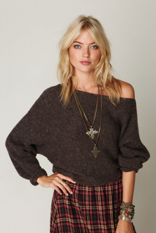 Easy Days Off the Shoulder Sweater