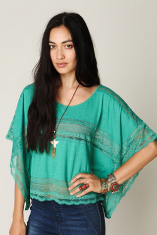Intersections in Lace Tee