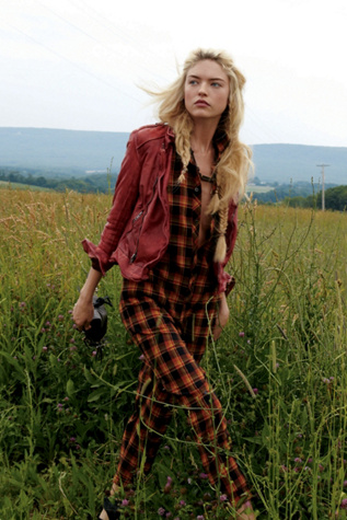 Orange Flannel
