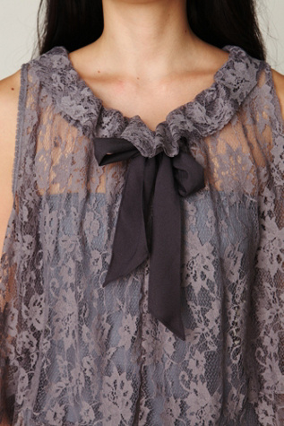 Lovely Lace Tie Top