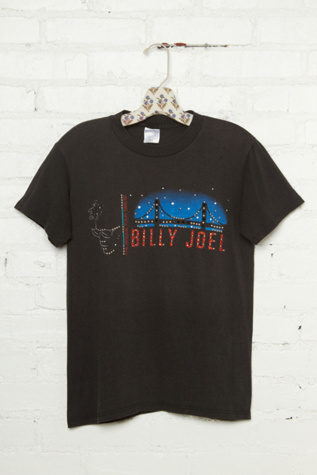 Free People Vintage Studded Billy Joel Tee in vintage-tees