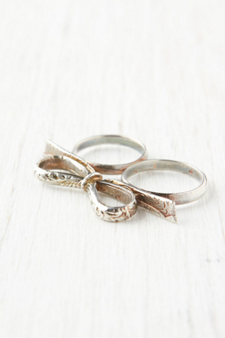 Love Knot Double Ring