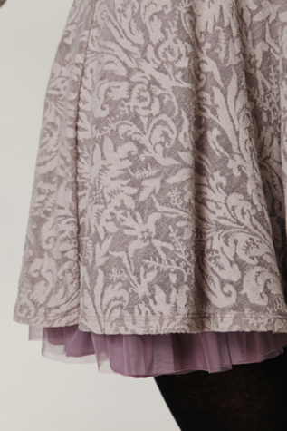 Floral Lace Fit and Flare Dress