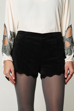 Sultry Velvet Shorts