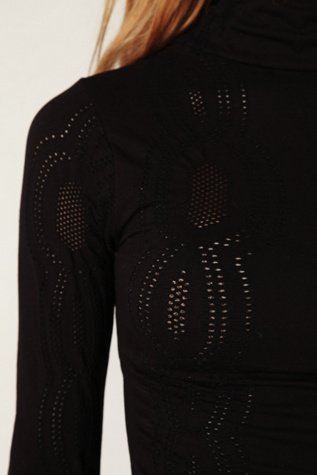 Textured Turtleneck
