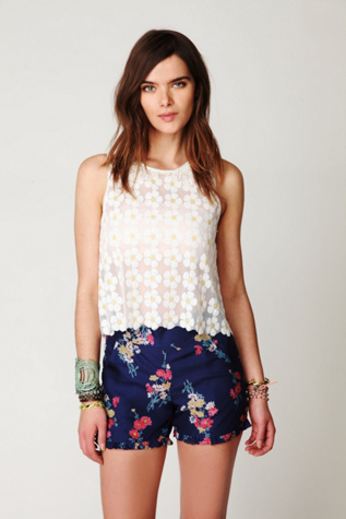 Navy Floral