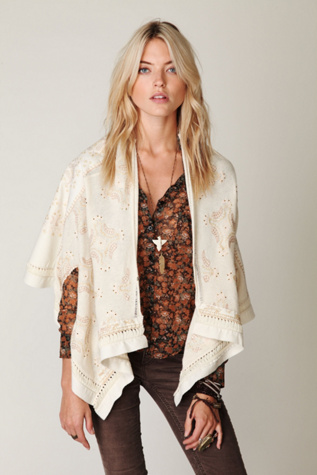 Embroidered Cape