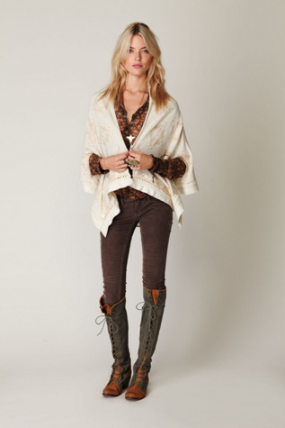 Embroidered Cape