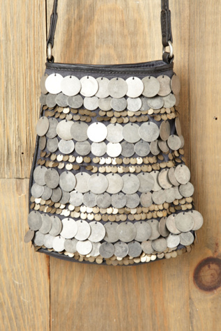 Free People Dancing Coins Crossbody Bag