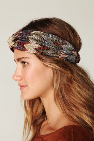 Zig Zag Turban Headband