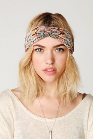 Zig Zag Turban Headband