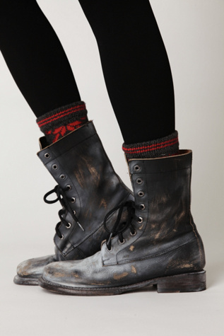 Painted Distress Boot