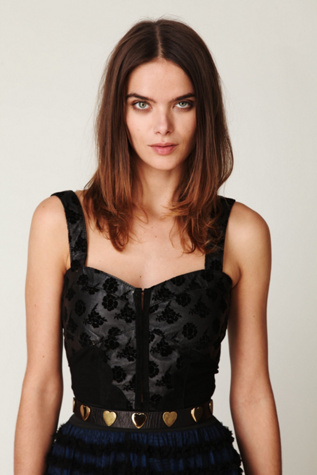 Work It Leather Bustier