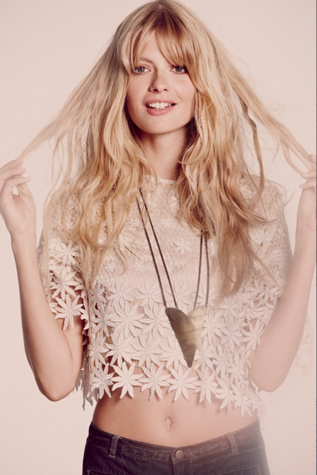 Sunflower Lace Top