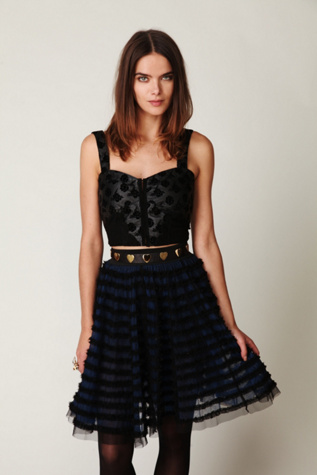 Shredded Rockabilly Skirt