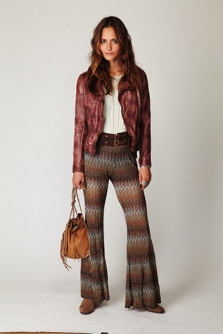 Zig Zag Lurex Pant