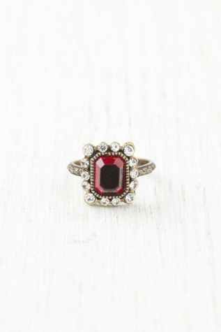 Deco Stone Ring