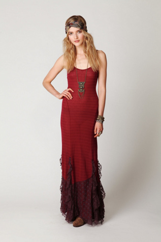 Solid Slub Maxi Slip