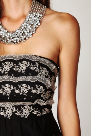 Tiered Lace Dress