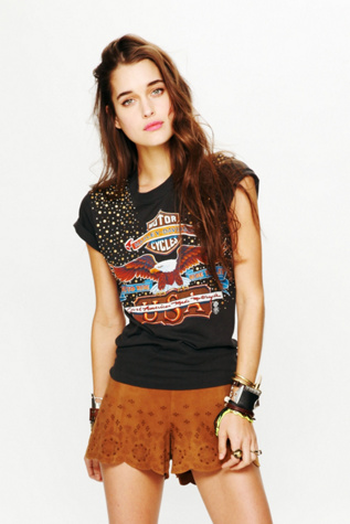 Suede Charade Short