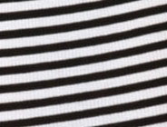 Black / Ivory Stripe