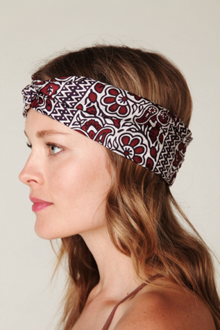 Printed Silk Turban