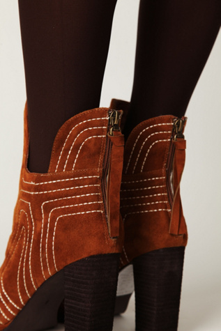 Fiona Quilted Ankle Boot