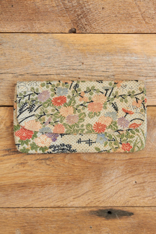 Free People Vintage Embroidered Floral Clutch