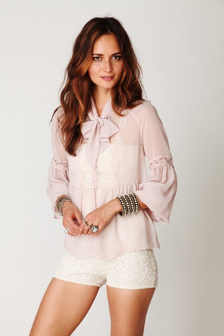 Marquee Bow Tie Top