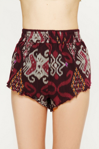 Handloom Ikat Shorts