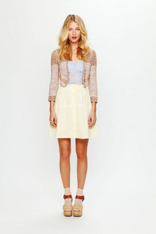 Paisley Cropped Sweater