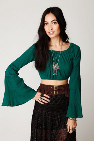 Super Crop Guaze Top