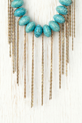 Turquoise / Gold
