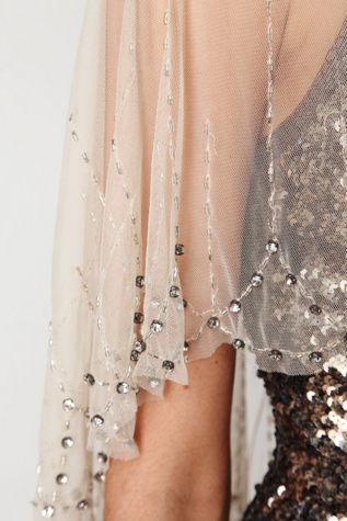 Image of Me Mesh Sequin Capelet
