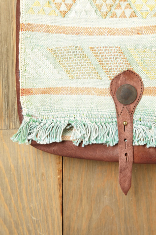 Vintage Blanket Satchel