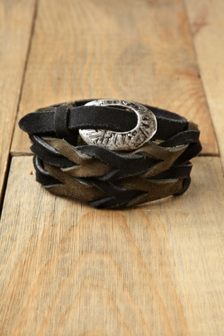 Suede Stone Aged Belt