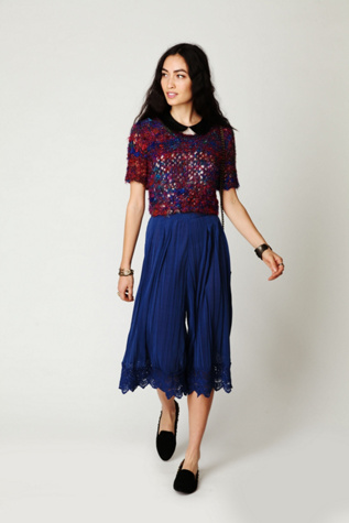 Sheer Crinkle Pant