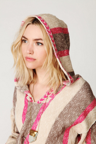 Stripe Baja Pullover