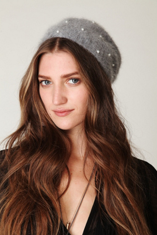 Pearl Beaded Beanie