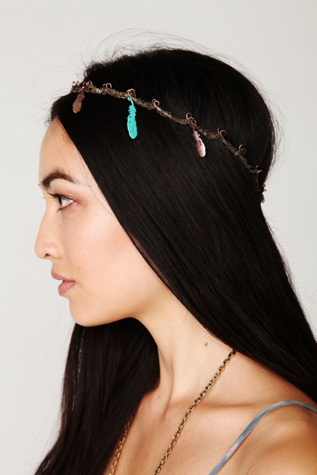 Edie Feather Headpiece