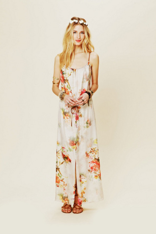 Maxi Print Dress