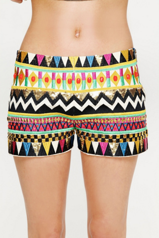 All Over Embellished Short