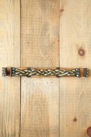 Braided Biker Belt